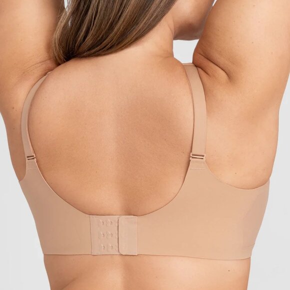 Honeylove Women's 2X Wireless‎ Nude Comfy Support Adjustable Straps Everyday Bra - Picture 5 of 5